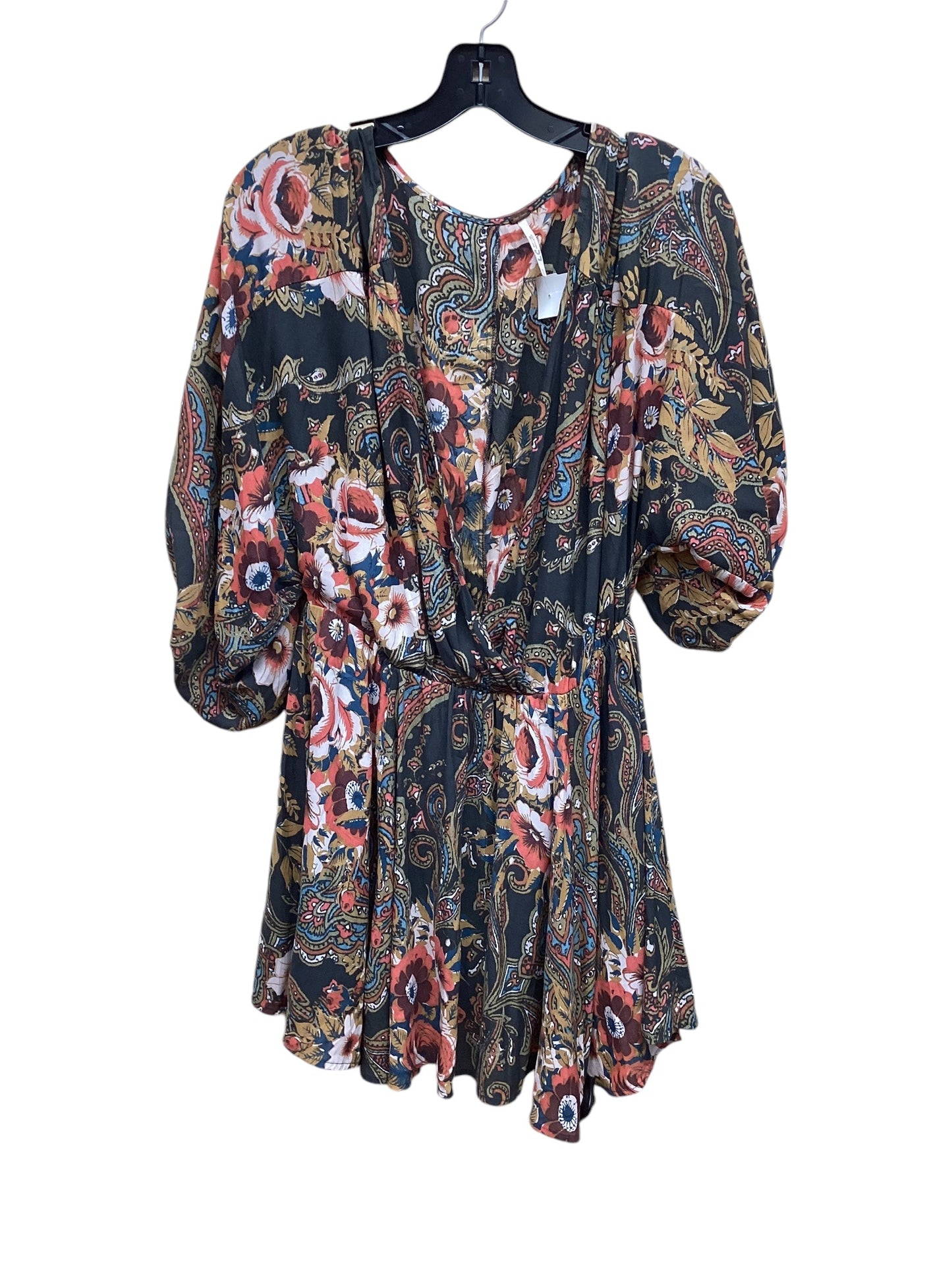 Dress Casual Short By Free People In Floral Print, Size: Xs