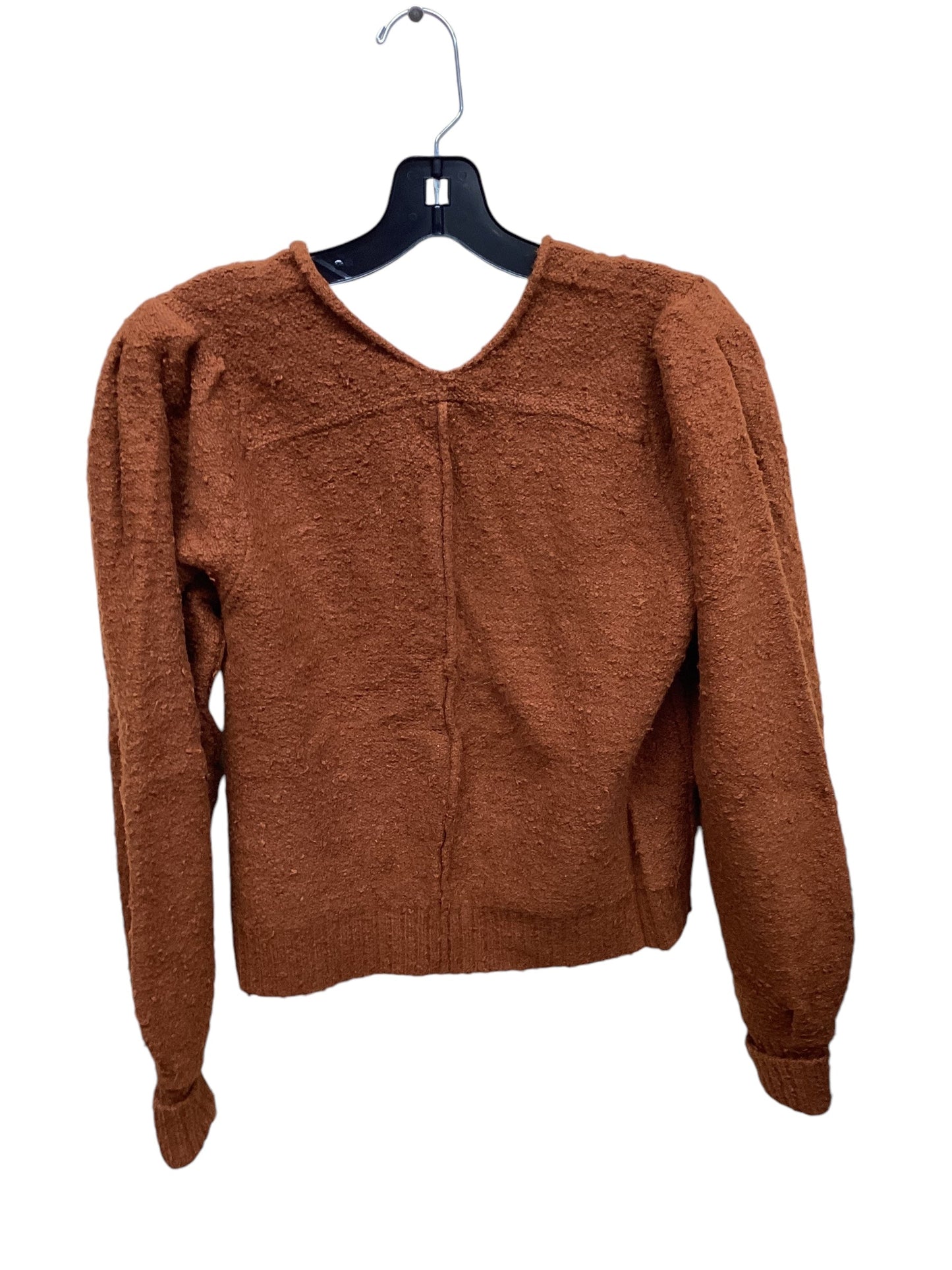 Sweater By Free People In Orange, Size: Xs