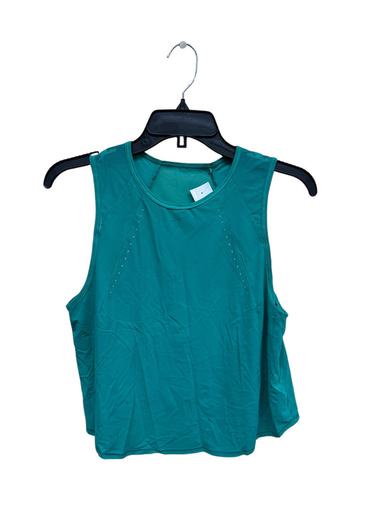 Athletic Tank Top By Lululemon In Green, Size: 2