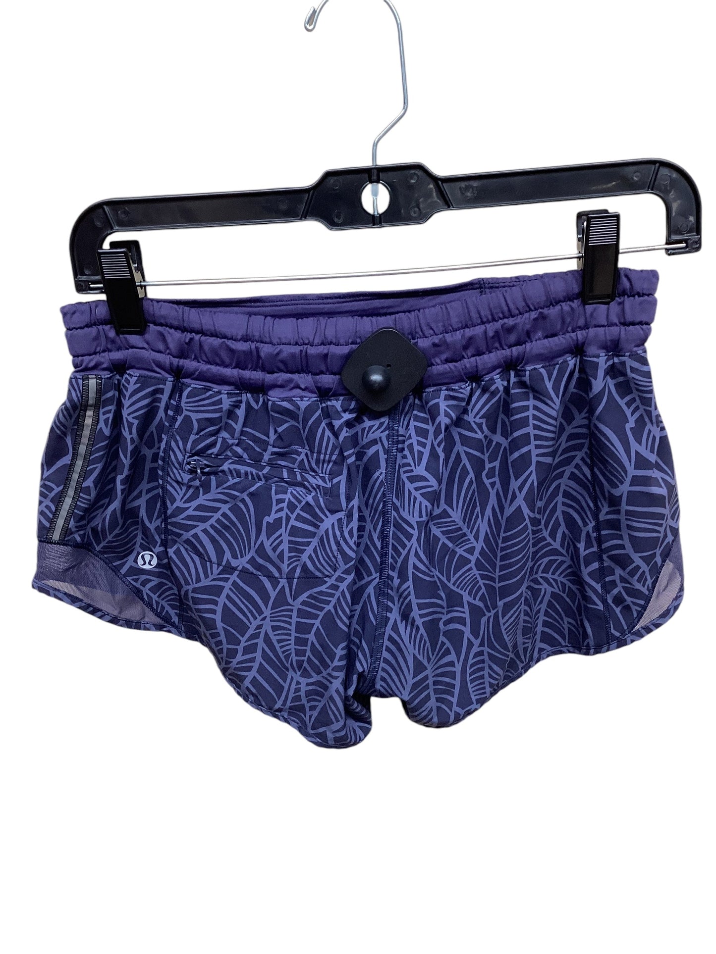 Athletic Shorts By Lululemon In Purple, Size: 4