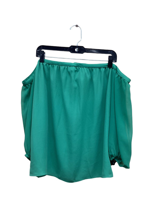 Top Long Sleeve By 1.state In Green, Size: M