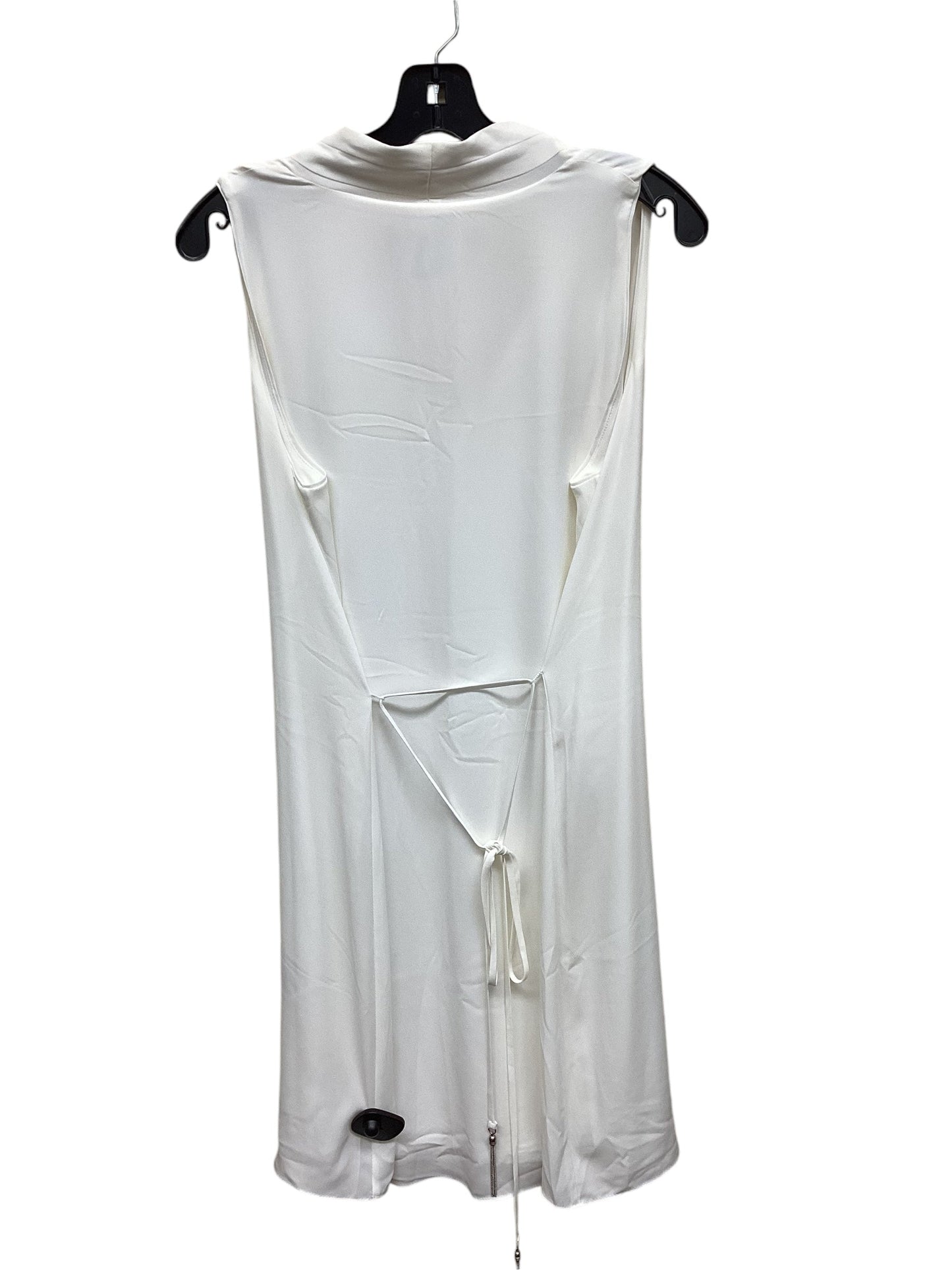 Dress Casual Midi By White House Black Market In White, Size: M