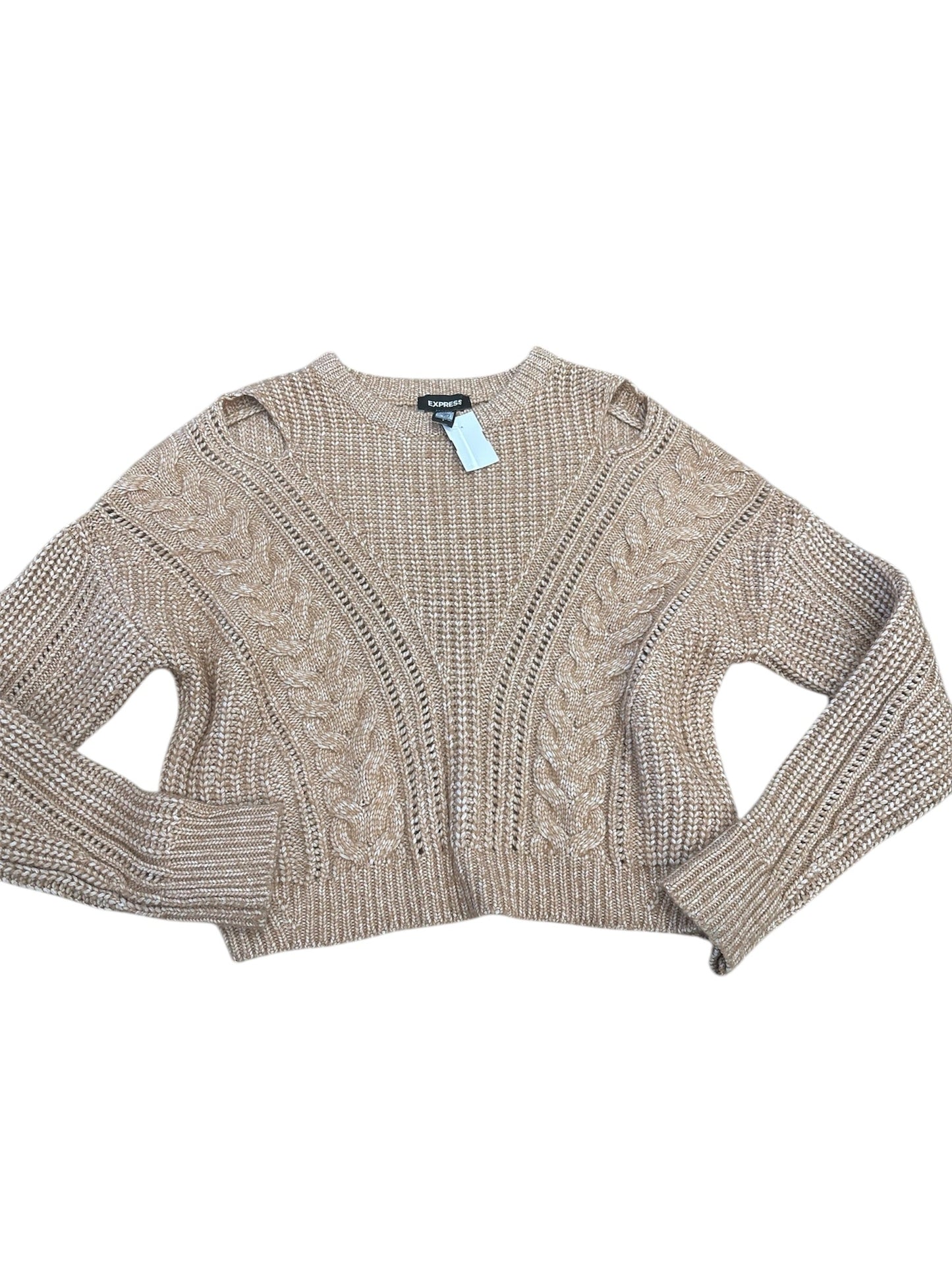 Sweater By Express In Brown, Size: S