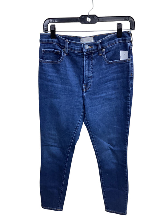 Jeans Skinny By Everlane In Blue Denim, Size: 8