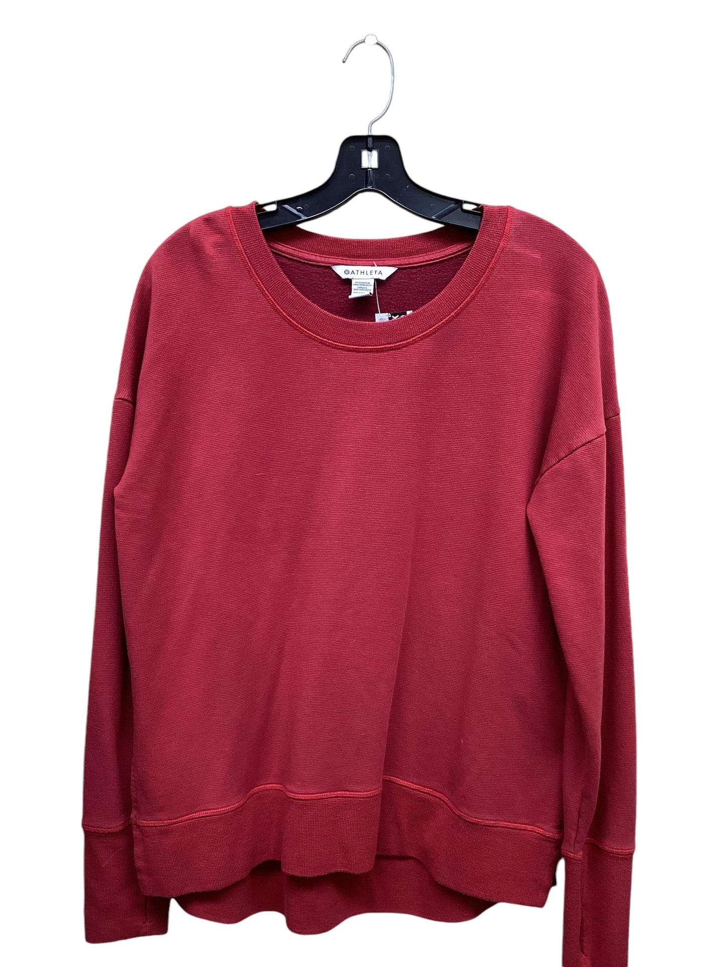 Sweater By Athleta In Red, Size: M