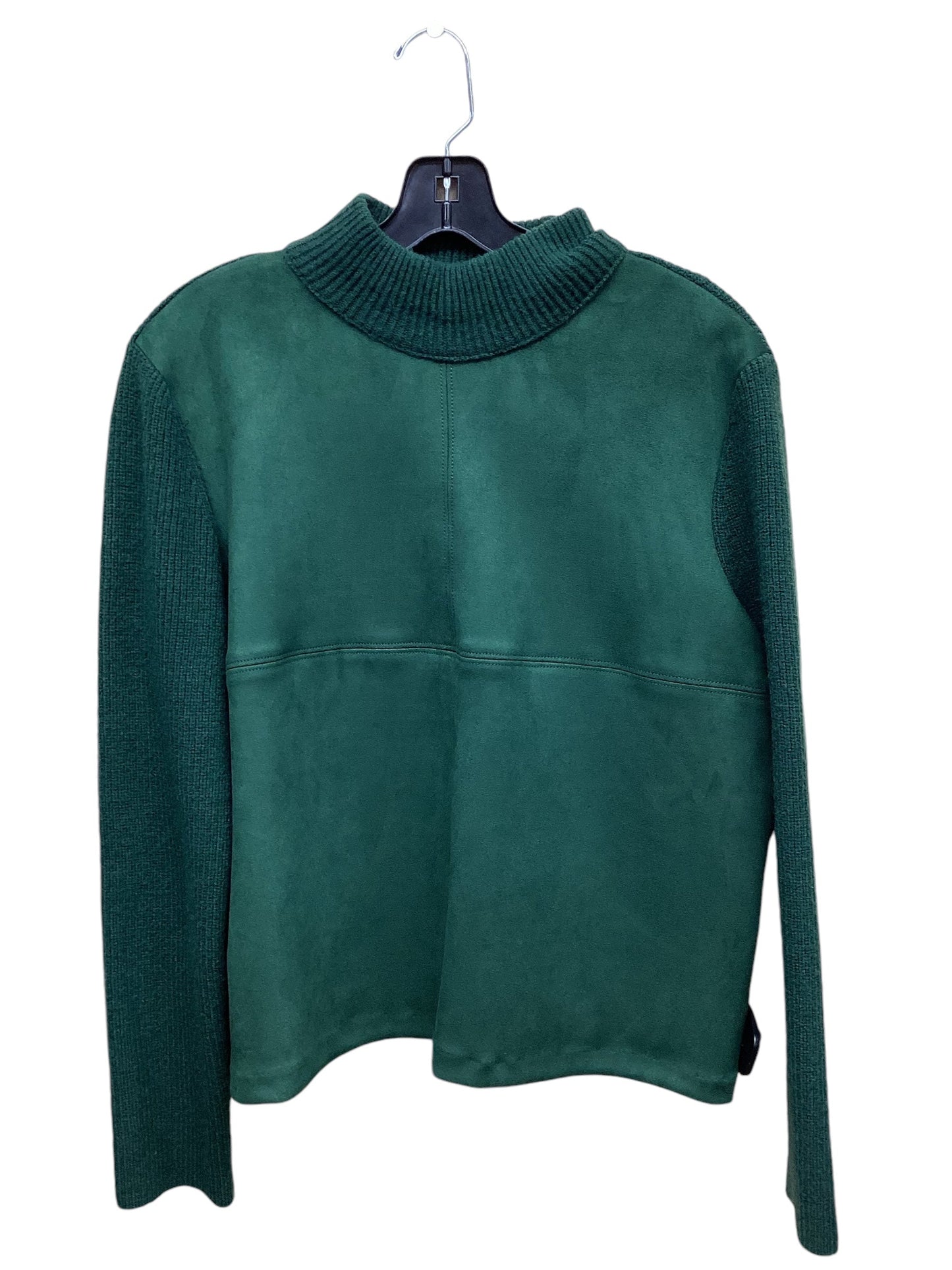 Sweater By Ann Taylor In Green, Size: M