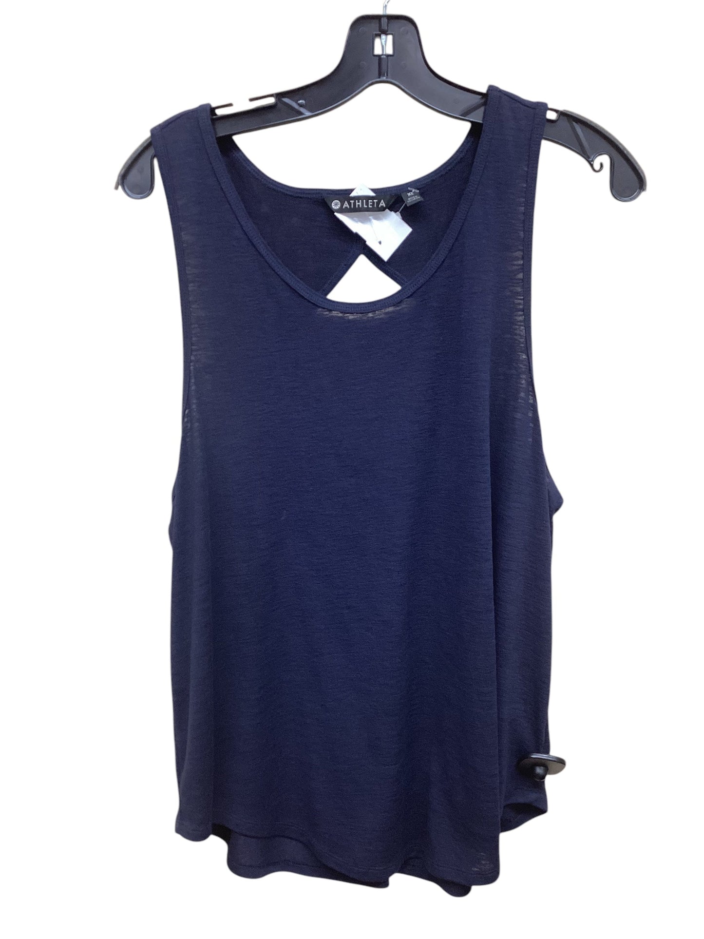 Athletic Tank Top By Athleta In Blue, Size: Xl