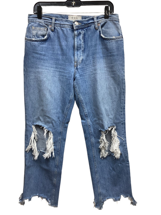 Jeans Straight By We The Free In Blue Denim, Size: 6