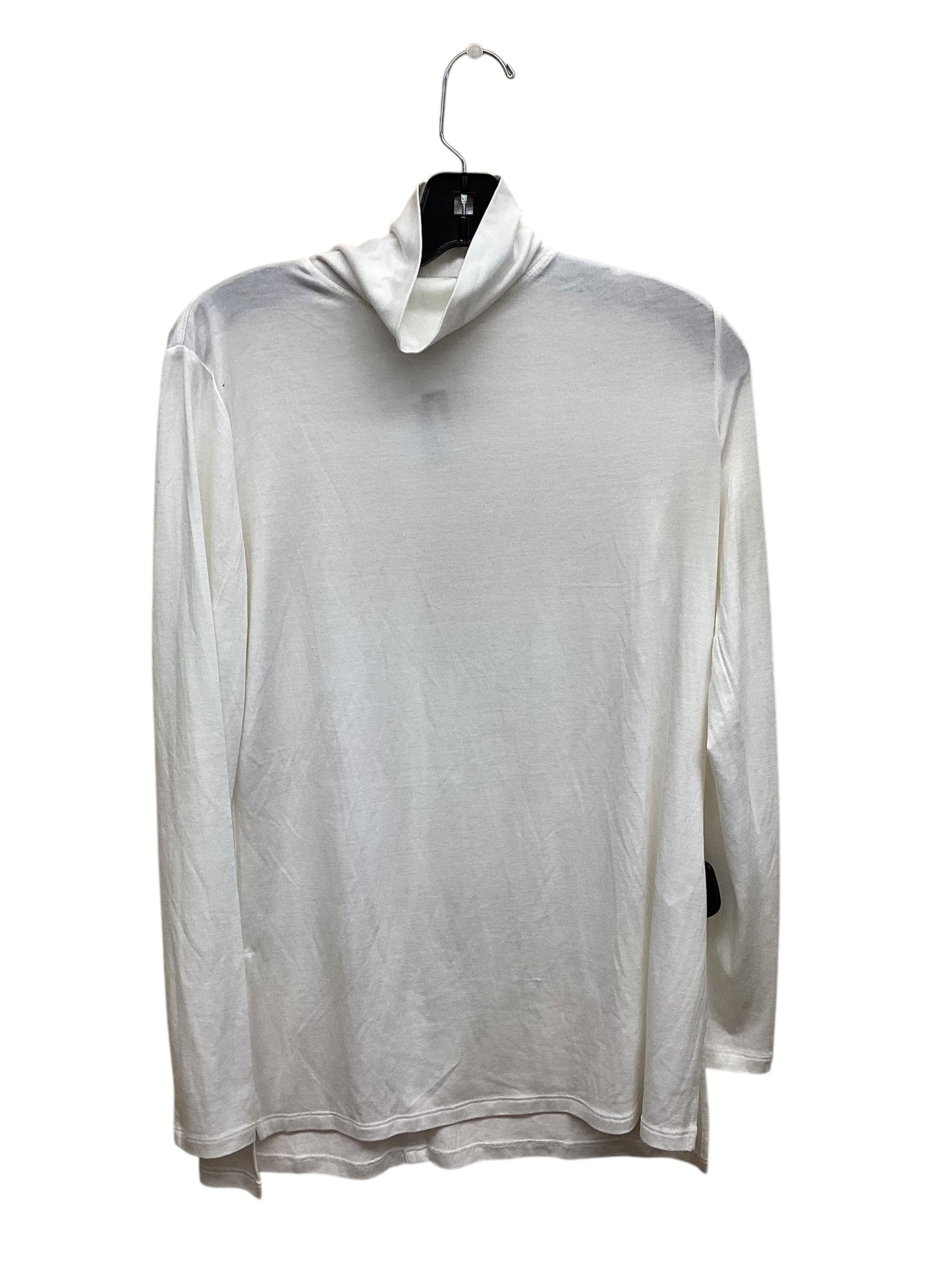 Top Long Sleeve By Athleta In White, Size: S