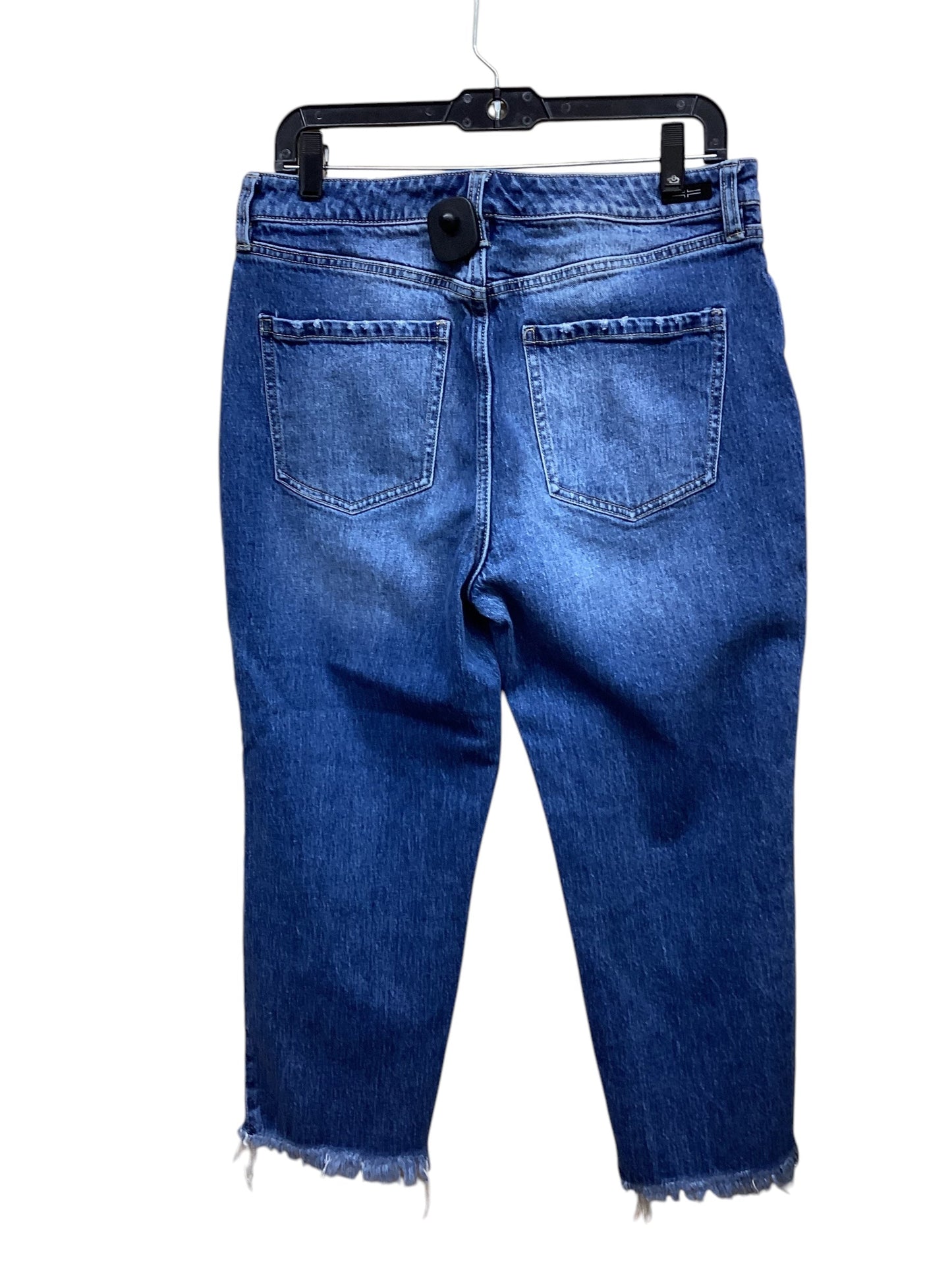 Jeans Straight By Liverpool In Blue Denim, Size: 10