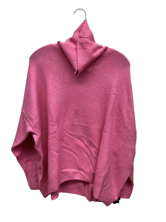 Sweater By Vince Camuto In Pink, Size: Xxl