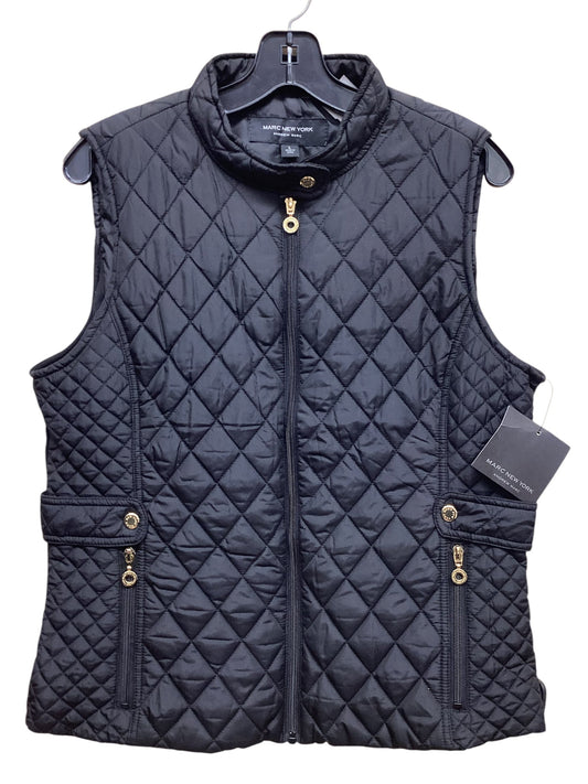 Vest Puffer & Quilted By Marc New York In Black, Size: L