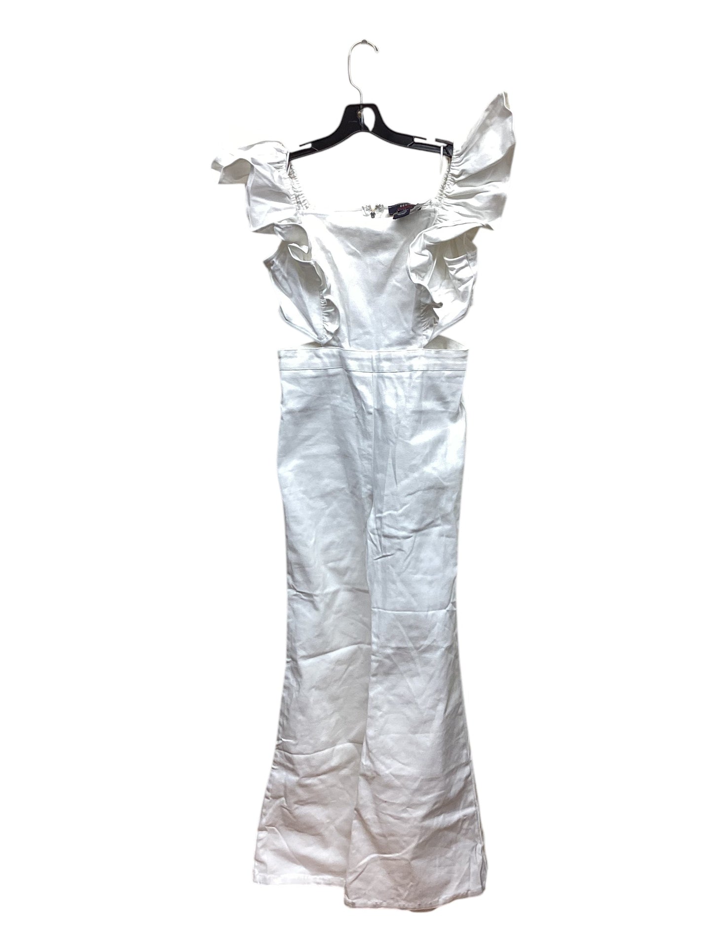 Jumpsuit By Flying Tomato In White, Size: L