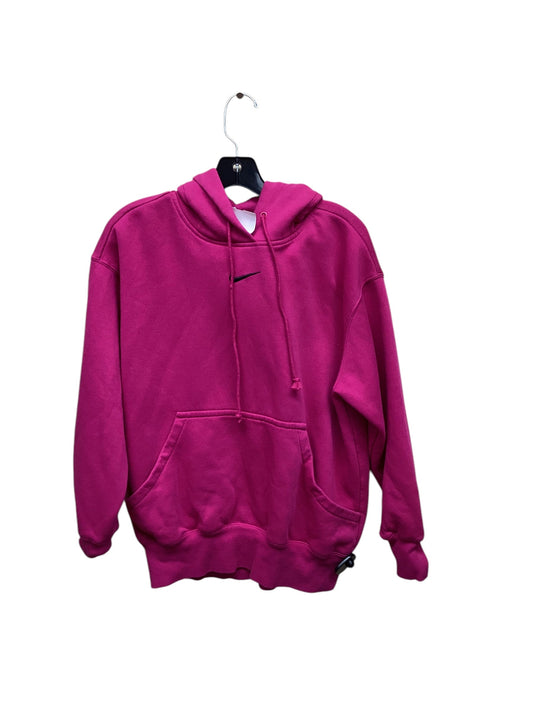 Sweatshirt Hoodie By Nike In Pink, Size: Xs