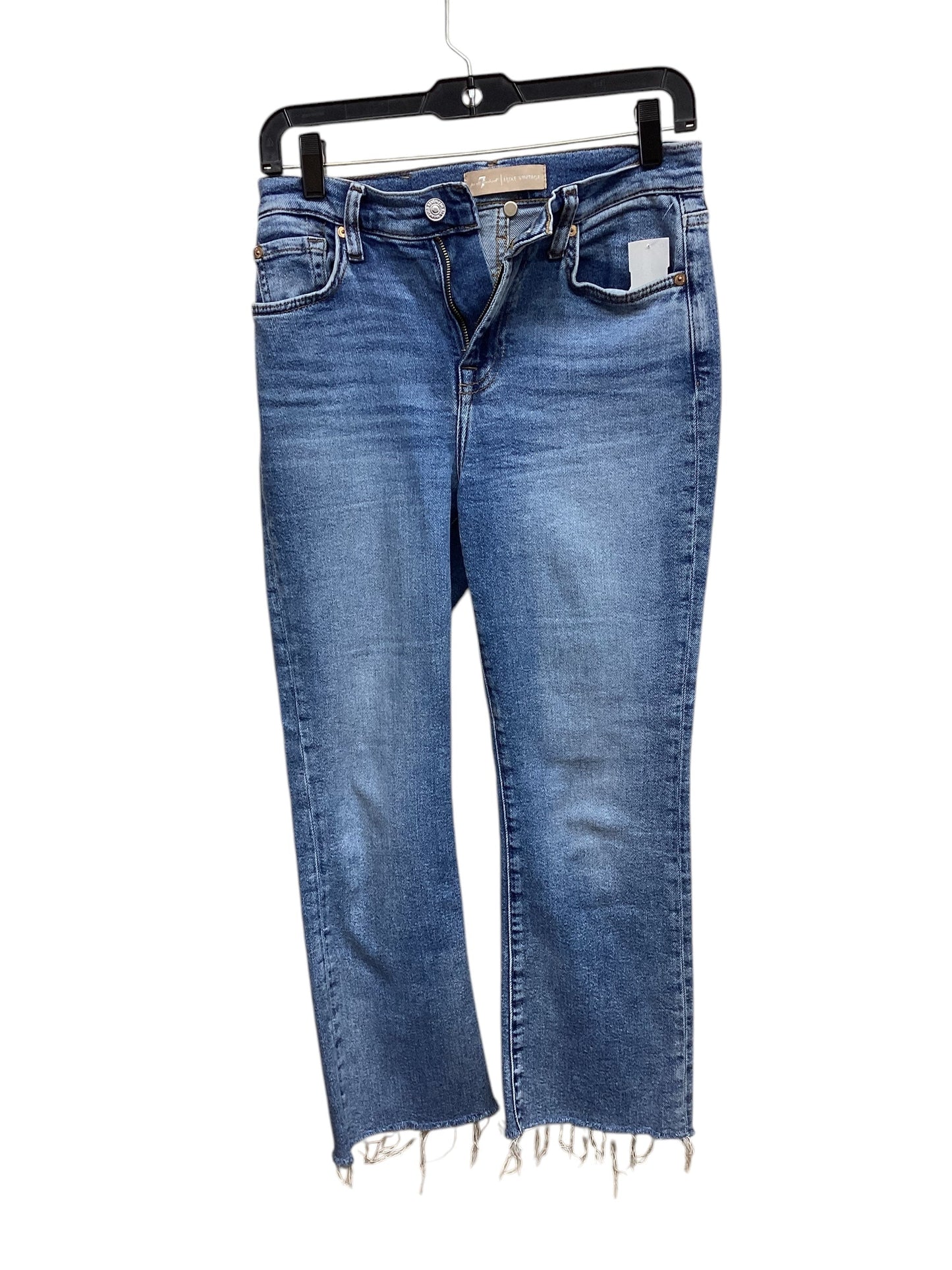 Jeans Straight By 7 For All Mankind In Blue, Size: 2