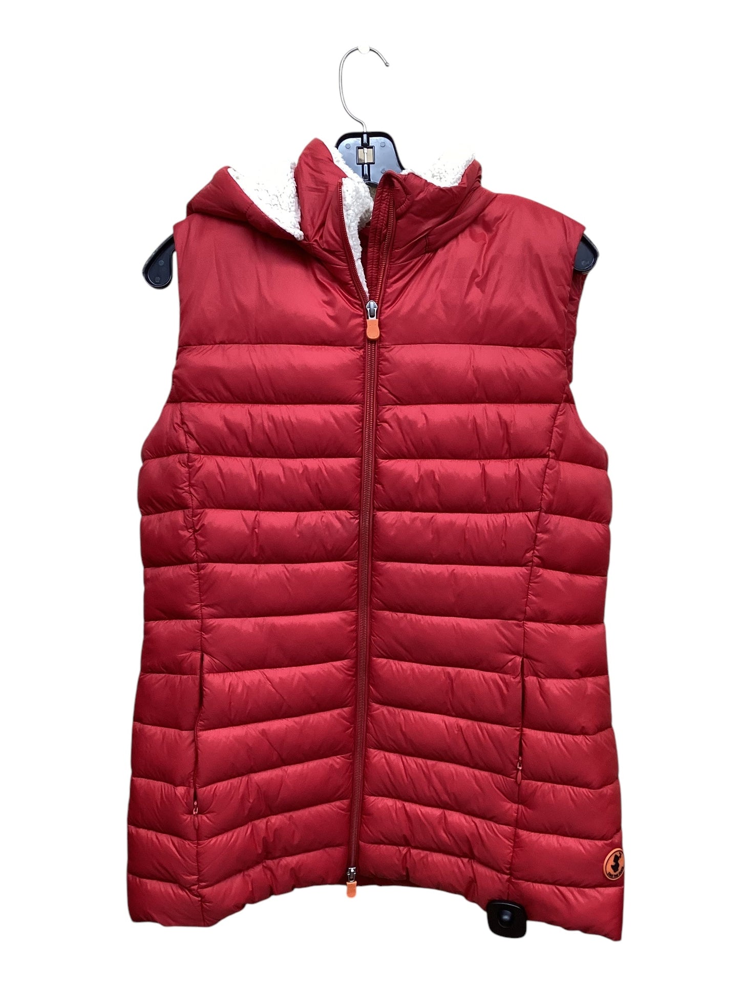 Vest Puffer & Quilted By Save The Duck In Red, Size: M