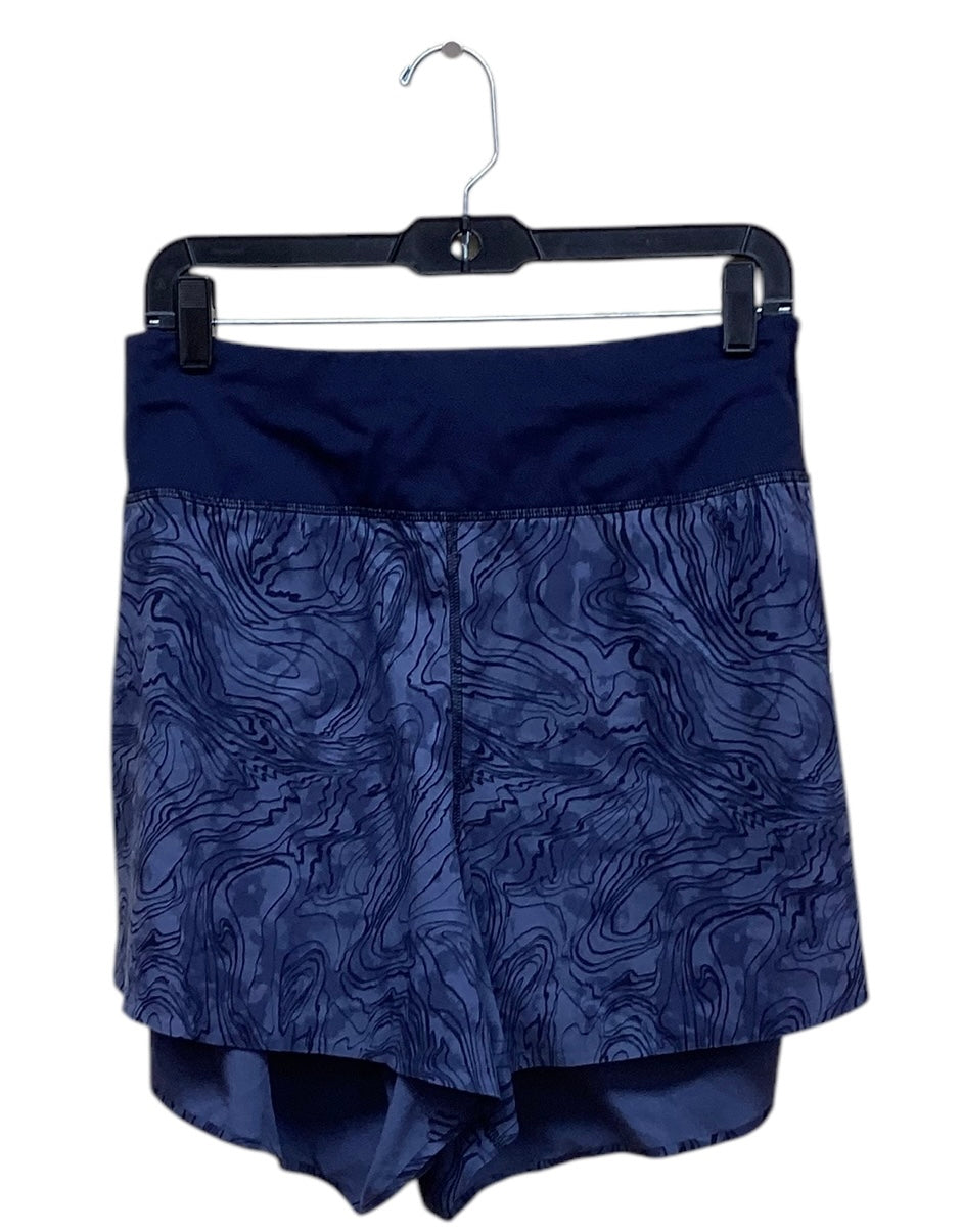 Athletic Shorts By Athleta In Blue, Size: 2x