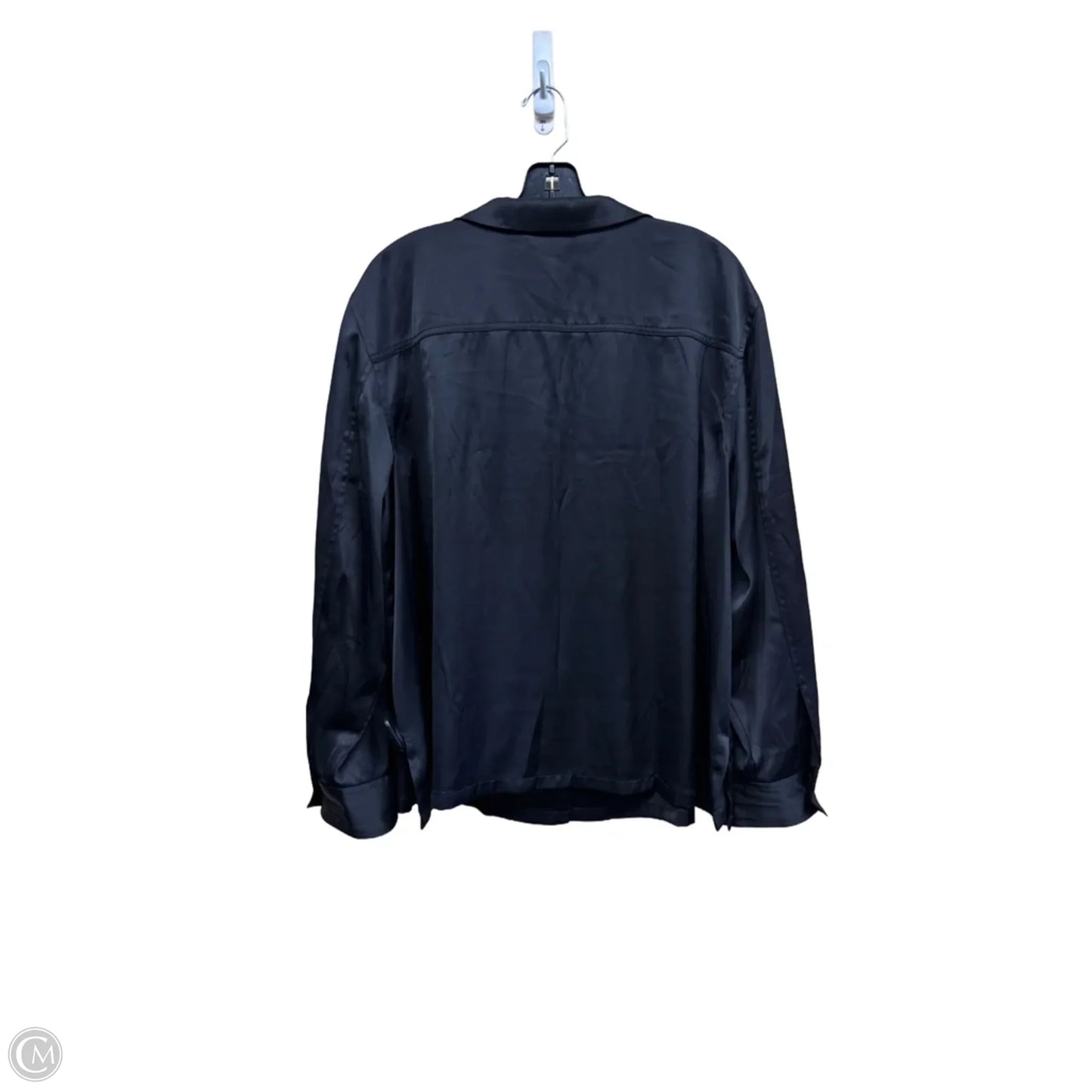 Top Long Sleeve By Treasure And Bond In Black, Size: L