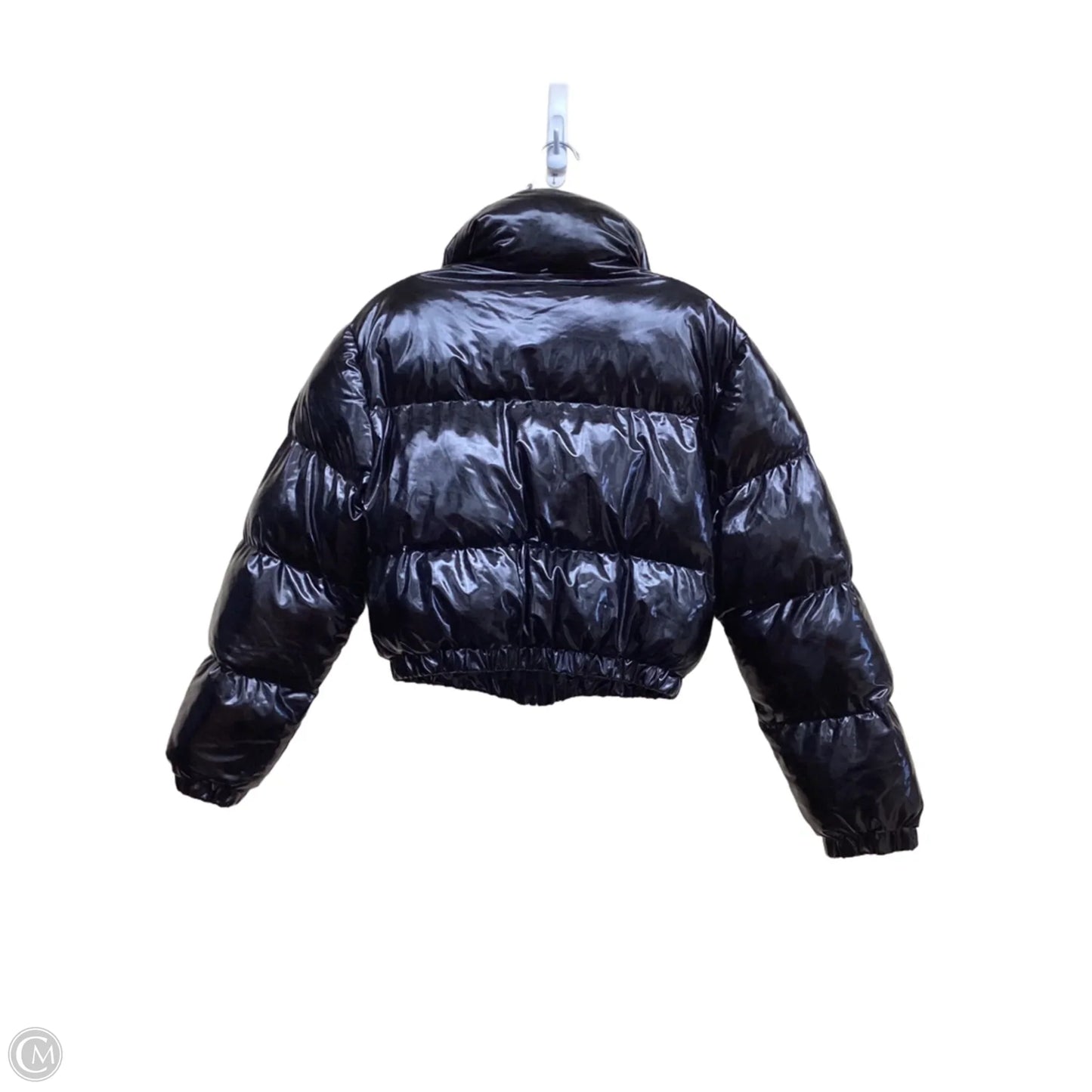 Jacket Puffer & Quilted By Clothes Mentor In Black, Size: S