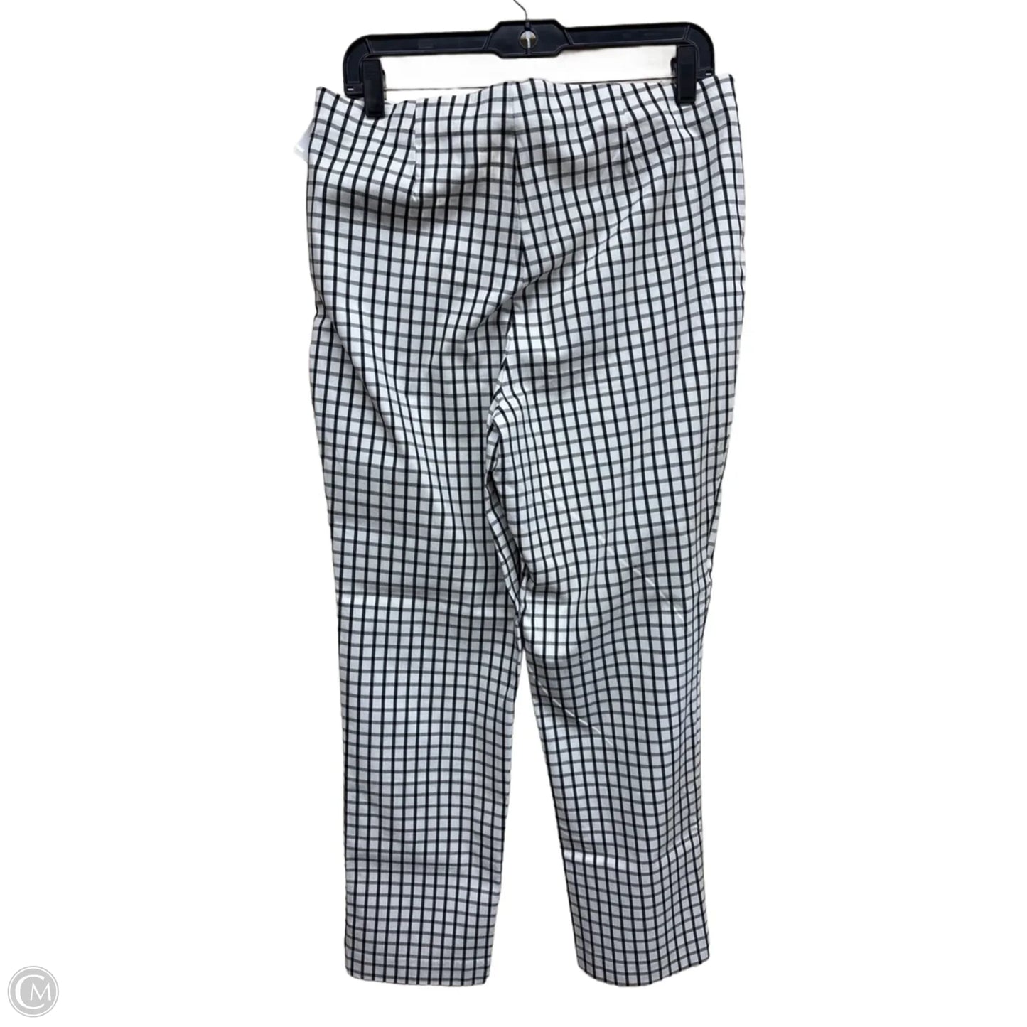 Pants Dress By Adrianna Papell In Checkered Pattern, Size: 14