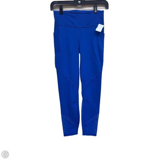Athletic Leggings By Lululemon In Blue, Size: 4