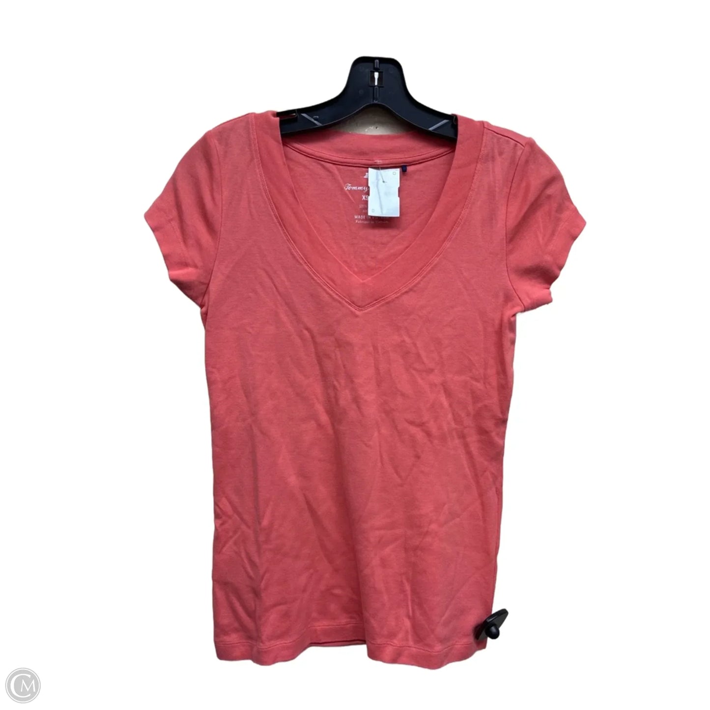 Top Short Sleeve By Tommy Bahama In Peach, Size: Xs