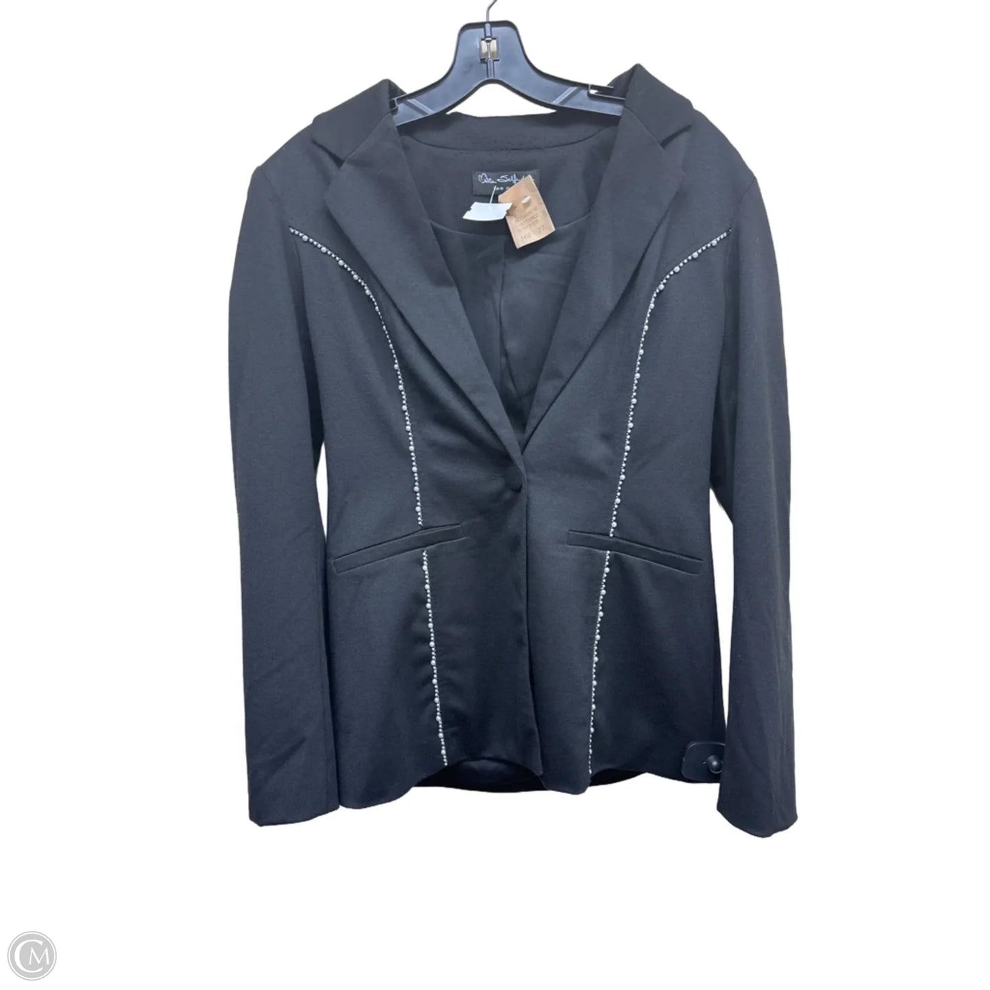 Blazer By Clothes Mentor In Black, Size: 4