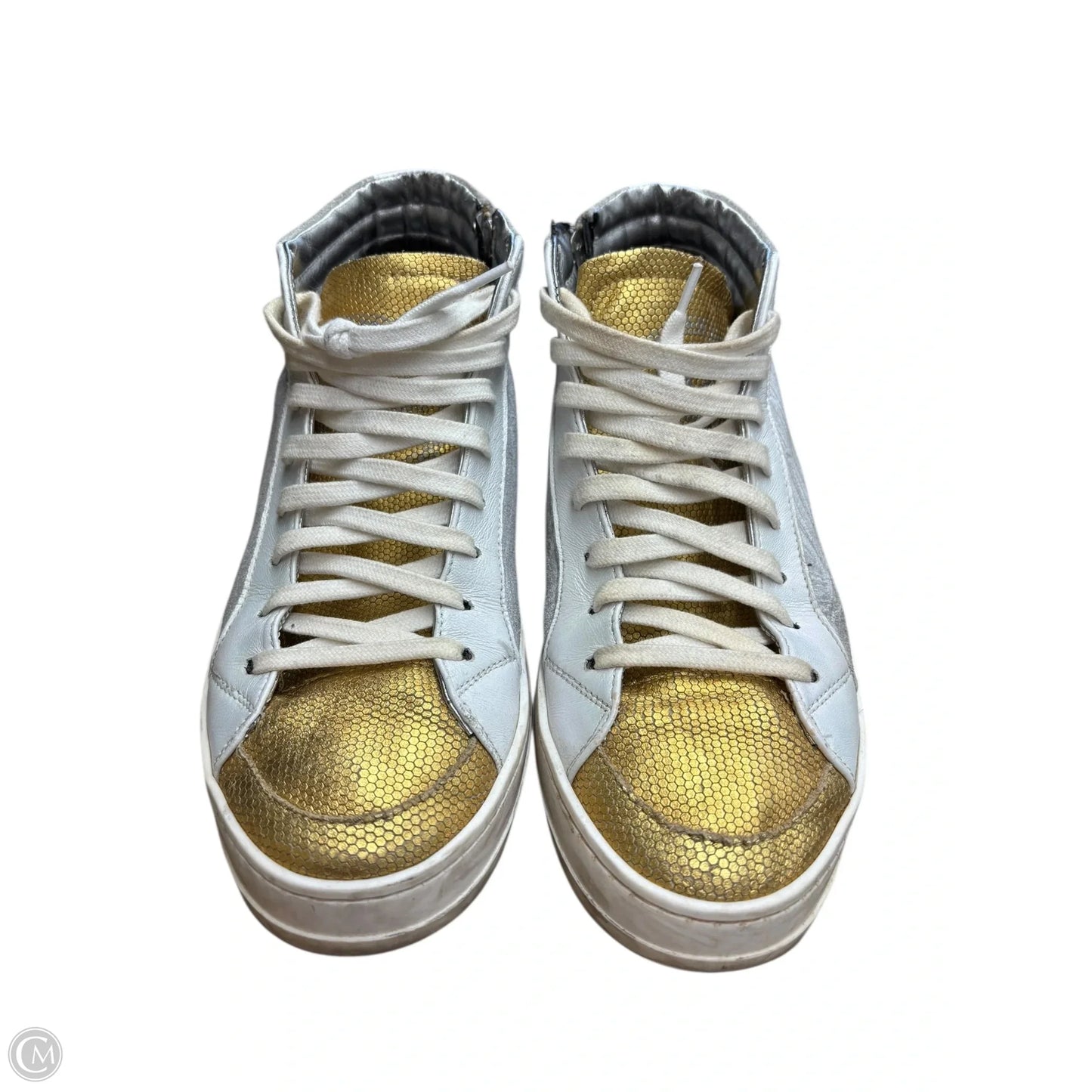 Shoes Sneakers By P448 In White & Yellow