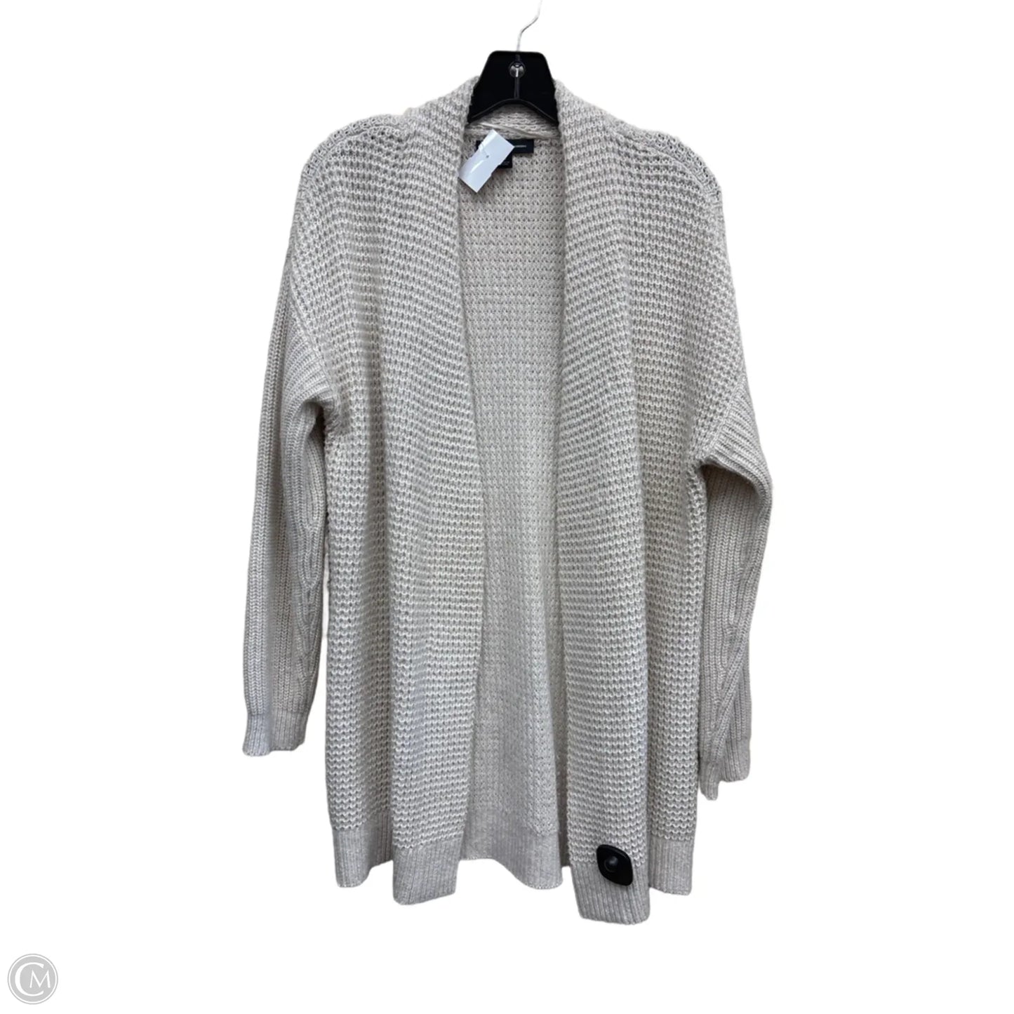 Sweater Cardigan By Inc In Cream, Size: M