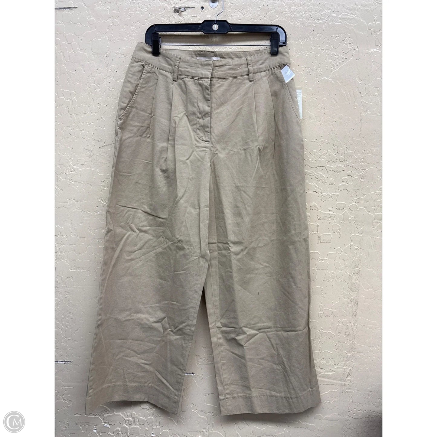 Pants Wide Leg By Lucky Brand In Tan, Size: 8