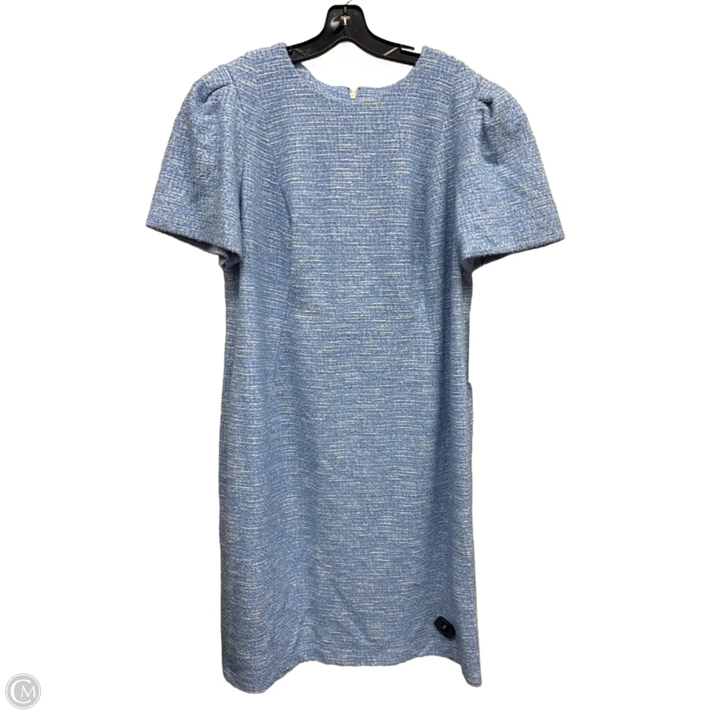 Dress Casual Midi By Calvin Klein In Blue, Size: 18