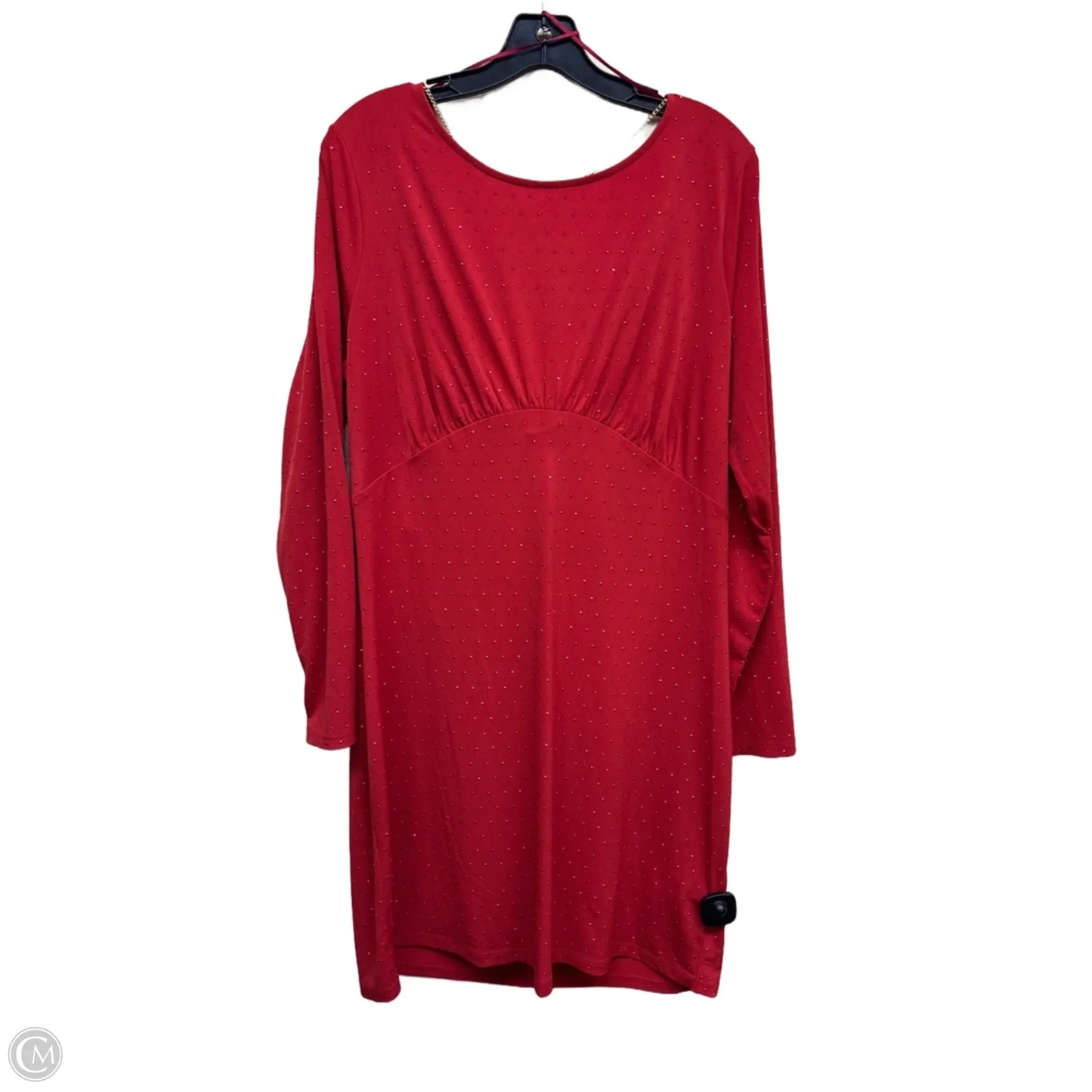 Dress Party Short By Michael By Michael Kors In Red, Size: Xl