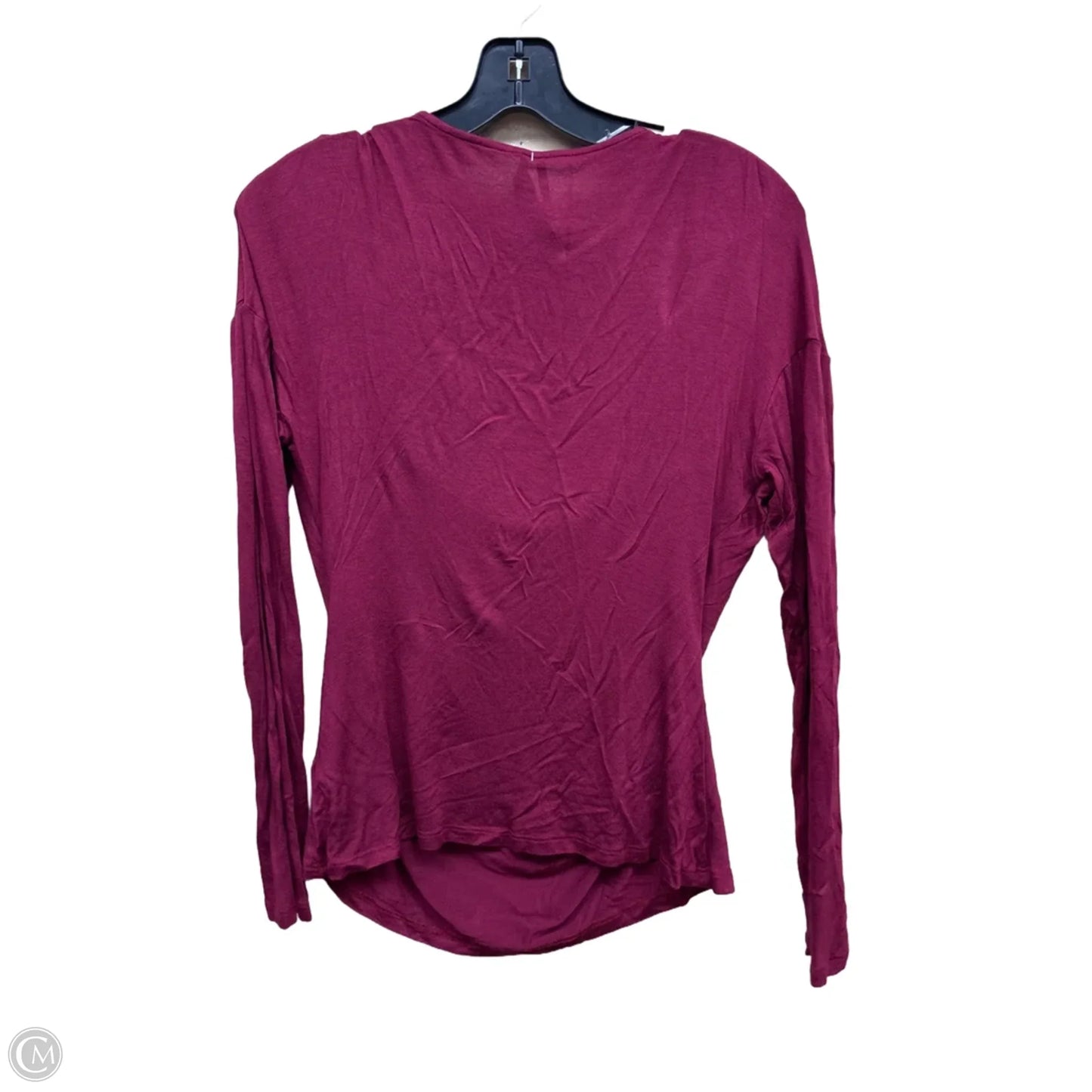 Top Long Sleeve By Anthropologie In Red, Size: S
