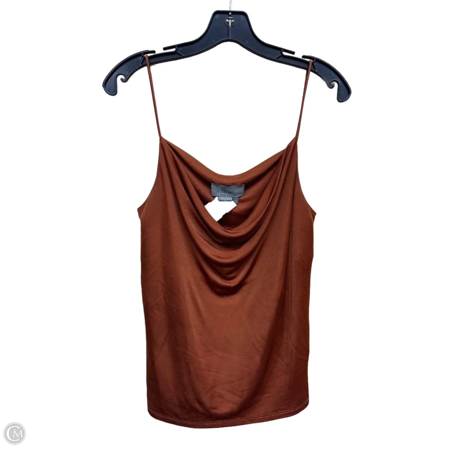 Top Sleeveless By Anthropologie In Brown, Size: S