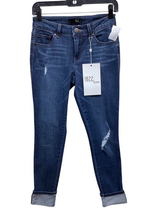 Jeans Skinny By 1822 Denim In Blue Denim, Size: 4