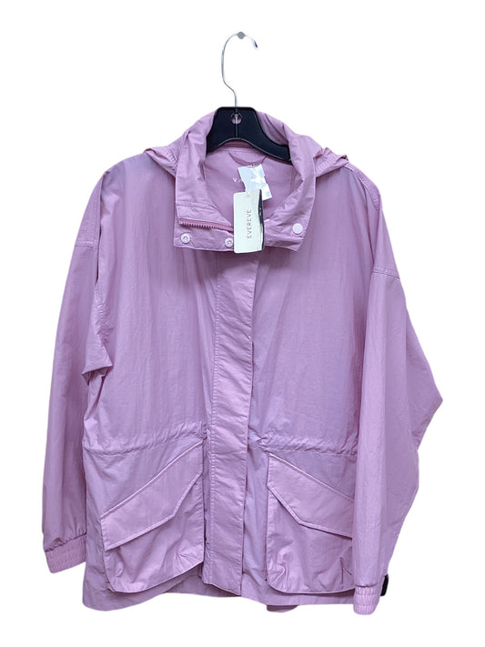 Jacket Windbreaker By Varley In Purple, Size: S