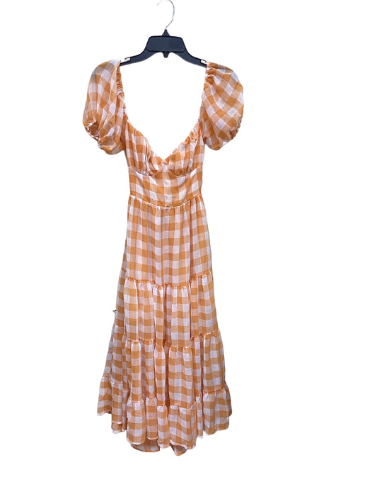 Dress Casual Maxi By Mable In Orange, Size: S