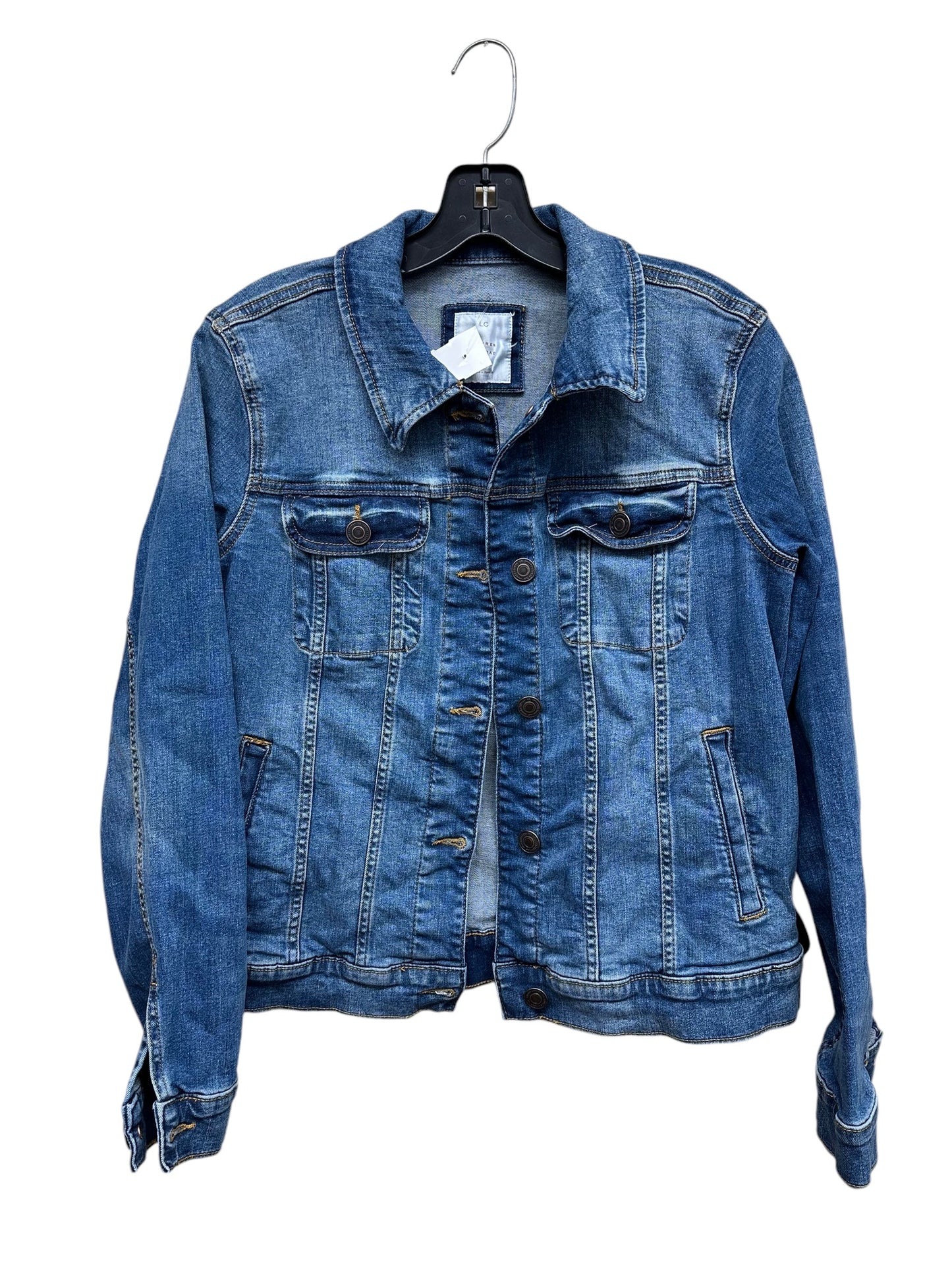 Jacket Denim By Lc Lauren Conrad In Blue Denim, Size: M