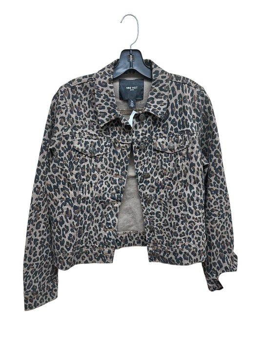 Jacket Other By Nine West In Animal Print, Size: M