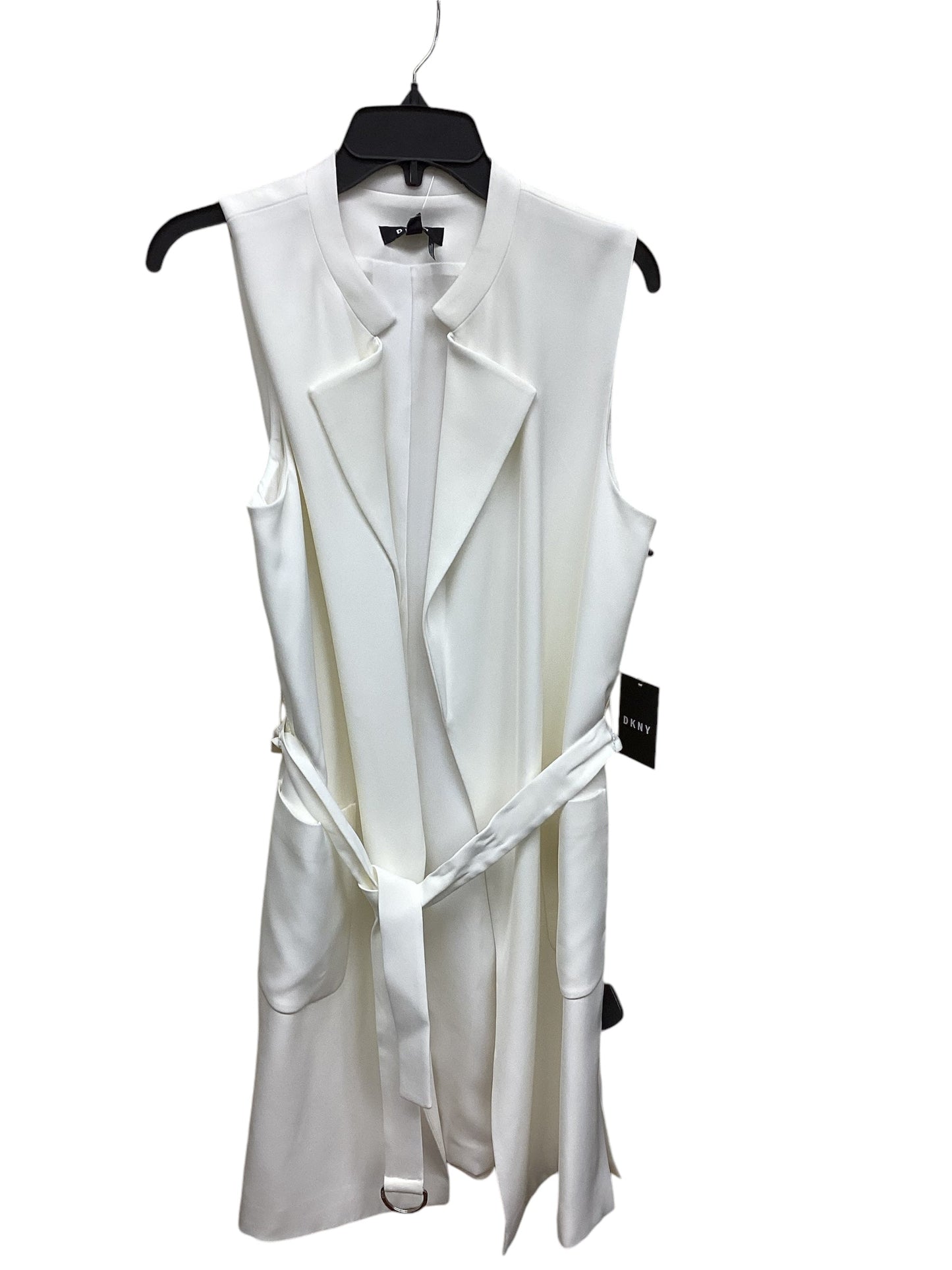 Vest Other By Dkny In White, Size: M