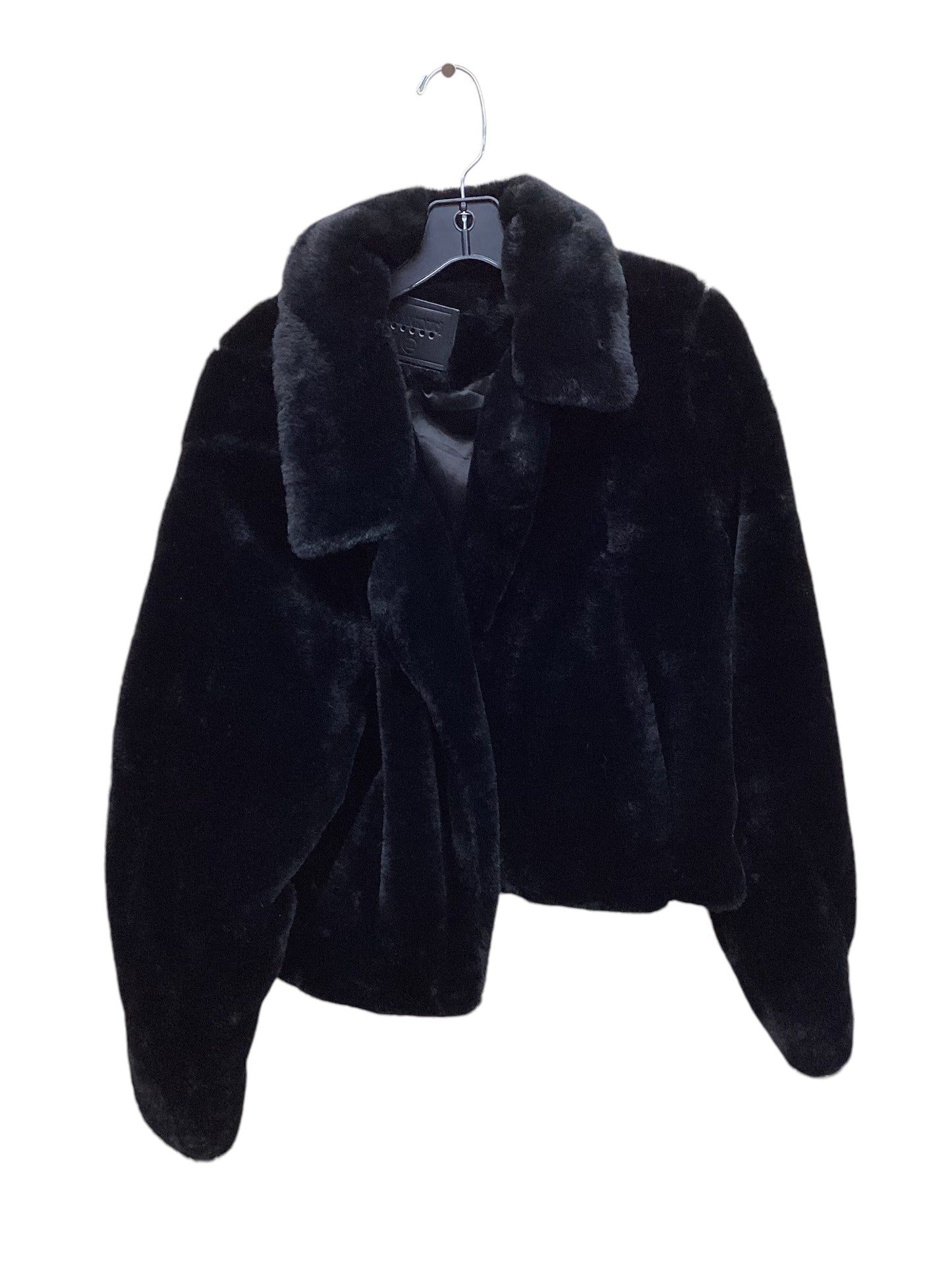 Jacket Faux Fur & Sherpa By Blanknyc In Black, Size: Xxl