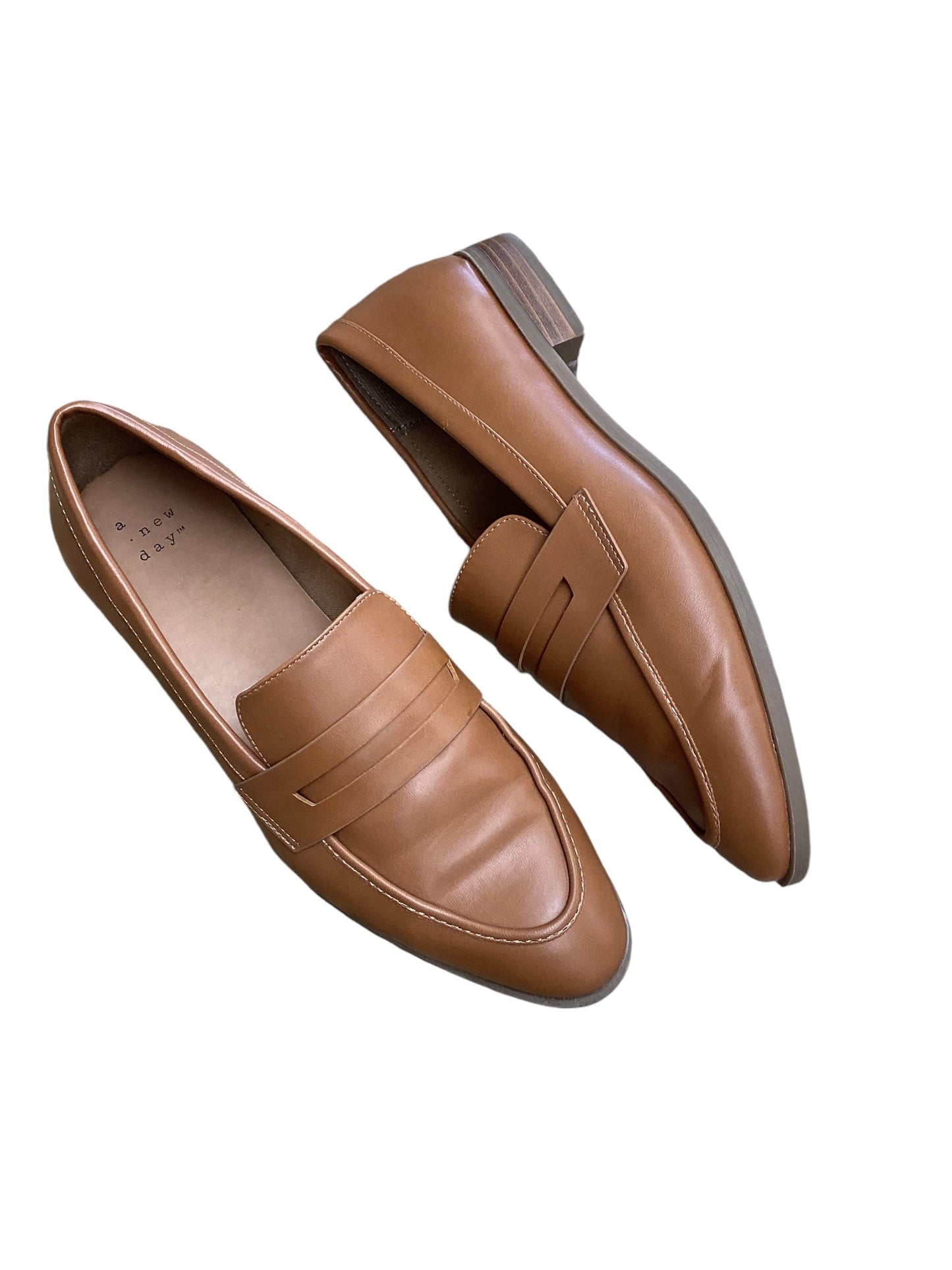 Shoes Flats By A New Day In Brown, Size: 8