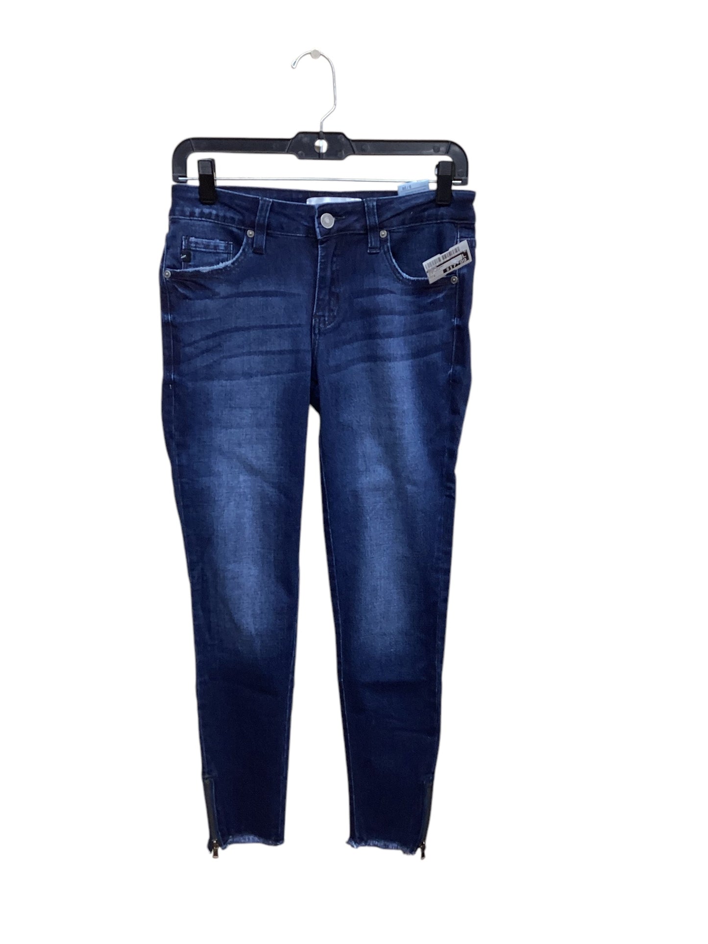 Jeans Skinny By Kancan In Blue Denim, Size: 4