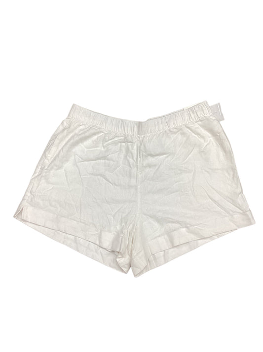 Shorts By Abercrombie And Fitch In White, Size: Xl