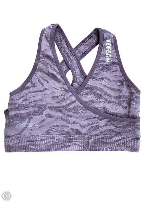 Athletic Bra By Gym Shark In Purple, Size: S