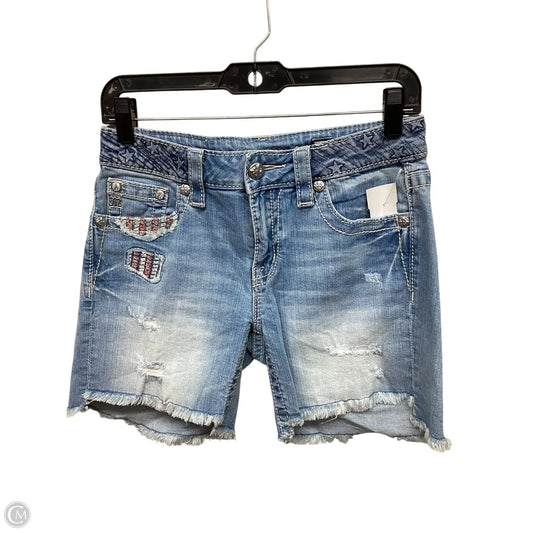 Shorts By Miss Me In Blue Denim, Size: 4