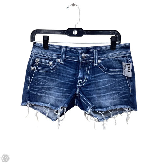 Shorts By Miss Me In Blue Denim, Size: 4