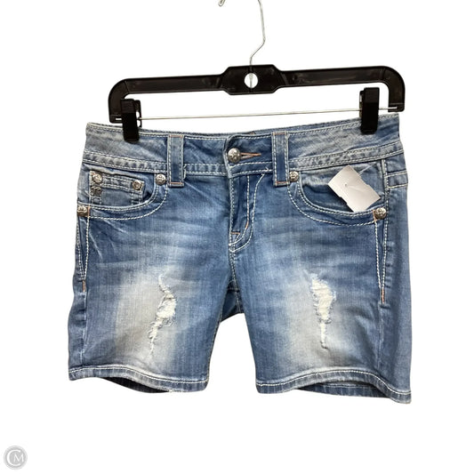 Shorts By Miss Me In Blue Denim, Size: 4