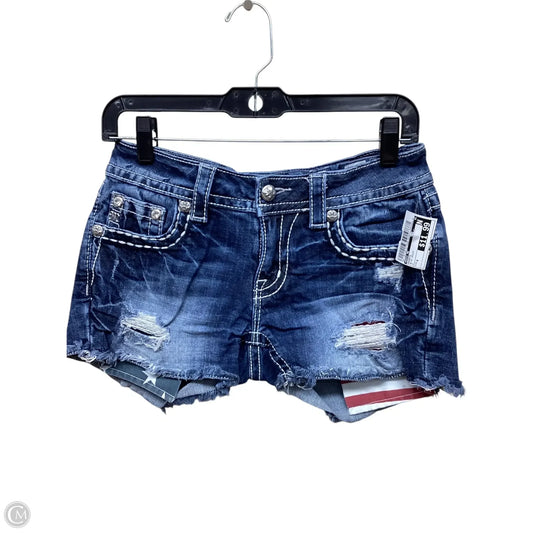 Shorts By Miss Me In Blue Denim, Size: 4