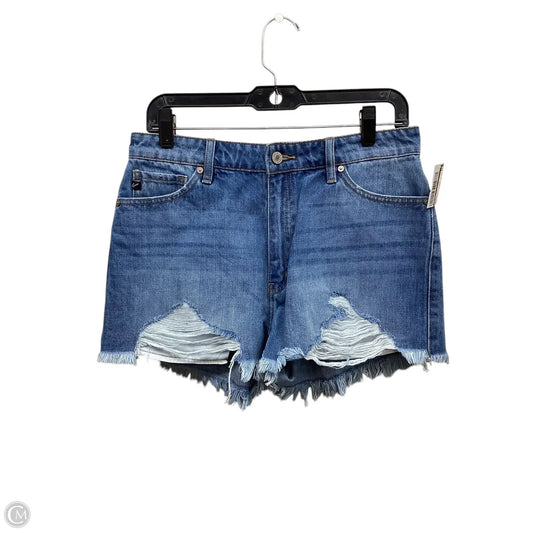 Shorts By Kancan In Blue Denim, Size: L